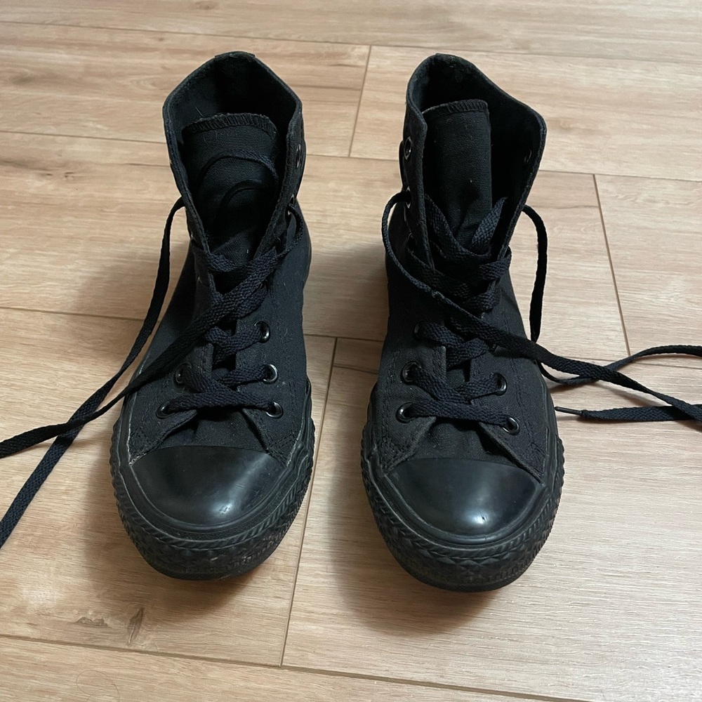 Converse Chuck Taylor All Star Canvas High-Top Sneakers Black